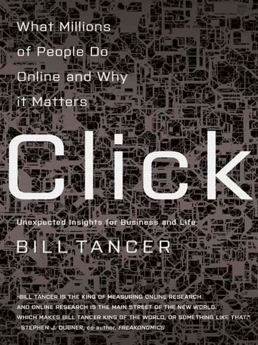 Title details for Click by Bill Tancer - Available